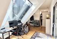 Helle 3-Zi DG-Wohnung mit 2 Terrassen im Herzen von 1020 Wien (nähe Augarten)