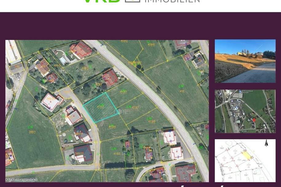 Grundstück ohne Bauzwang in ruhiger Lage, Grund und Boden-kauf, 99.000,€, 4292 Freistadt