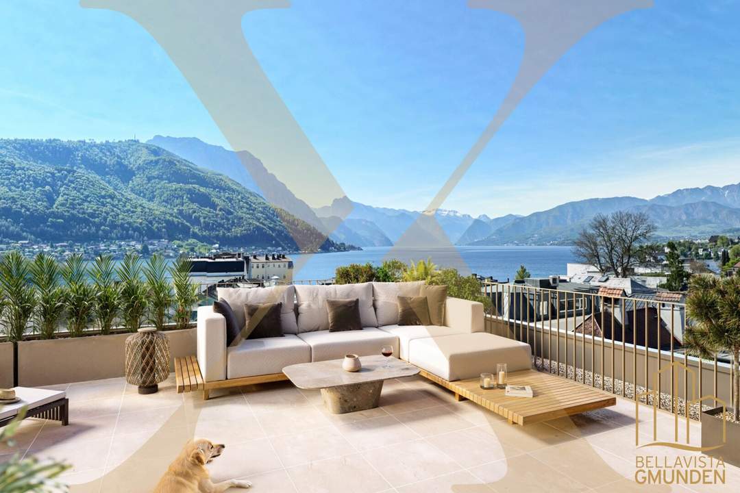 Imposante 3-Zimmer-Wohnung mit charmantem Balkon im Zentrum von Gmunden zu verkaufen!