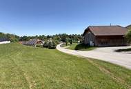 Sonniges Baugrundstück mit Aussicht in Eberstalzell