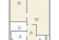 Großzügige 2-Zimmer-Wohnung nahe dem Laaer Wald!