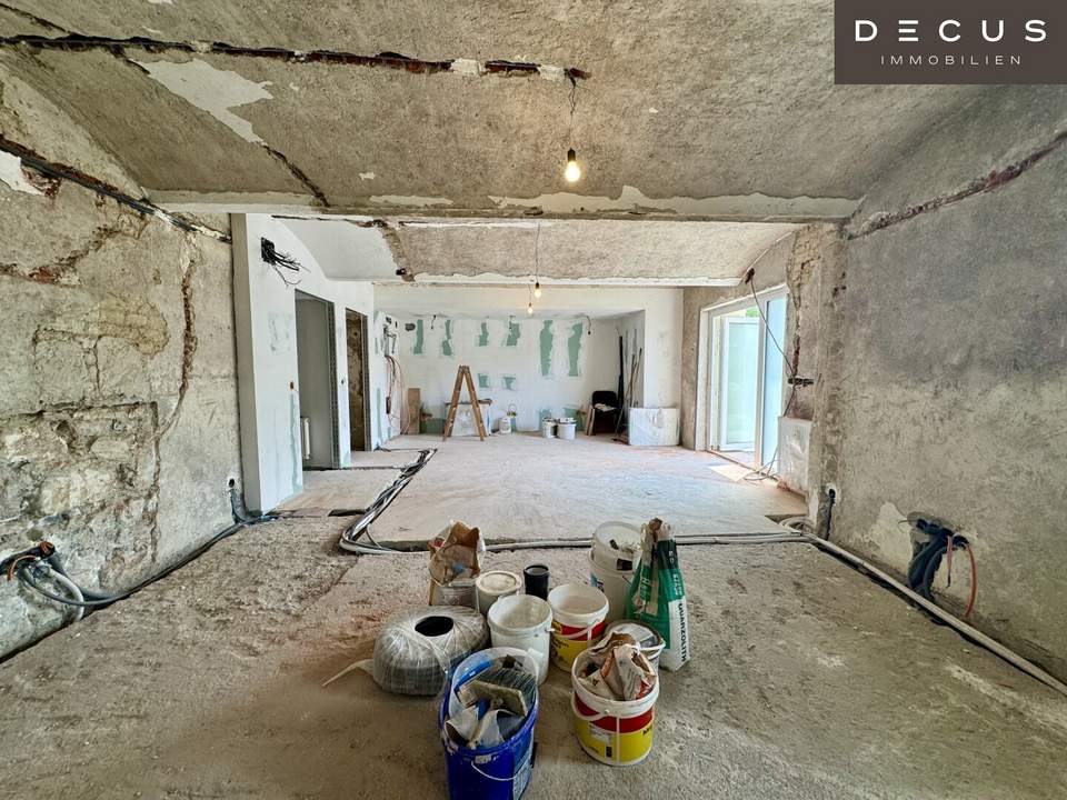 | GESCHÄFTSLOKAL IM ROHBAU | ca. 50 m² | SEHR GUTE LAGE | NÄHE MED-UNI