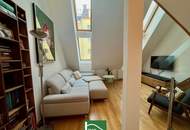 Rarität im Barockhäuschen! Charmante Altbau-DG-Maisonette-Wohnung Nähe Augarten! Neben der U2! Wohngenuss auf 3 Ebenen mit Terrasse!