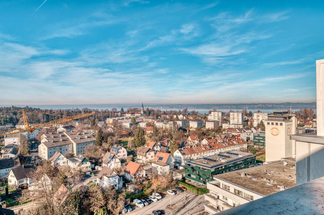 Über den Dächern von Bregenz: Großzügiges Penthouse mit Traumterrasse und Seeblick