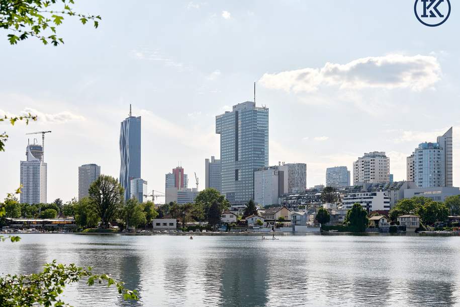 Wohntraum auf Eigengrund – Doppelhaushälfte an der Alten Donau, Haus-kauf, 1.595.000,€, 1220 Wien 22., Donaustadt