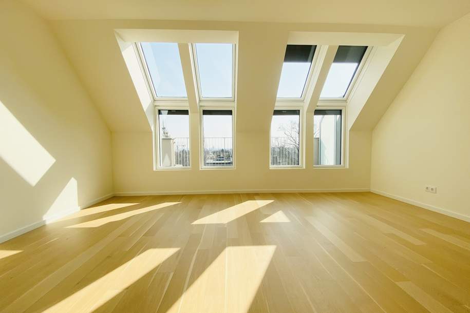 EXKLUSIVES WOHNEN IN OBERDÖBLING - Helle Dachgeschosswohnung mit südseitiger Terrasse/Balkon, Wohnung-kauf, 1.099.000,€, 1190 Wien 19., Döbling