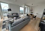 Exklusives Wohnen mit Weitblick! Pool am Dach, Fitness und Sauna inklusive! 3 Zimmer Erstbezug!