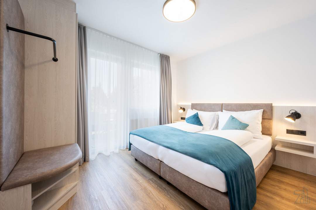Apartment mit Pool in der Villa Flora in Velden