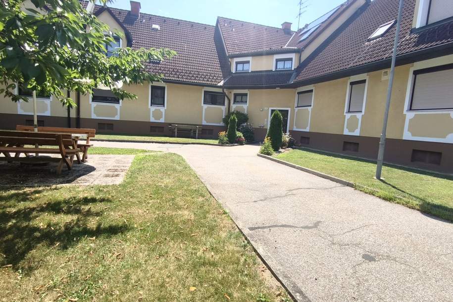 Wohngefühl trifft Gartenflair. 87m² Halbparterrewohnung mit Blick ins Grüne in Obervogau, Wohnung-kauf, 199.500,€, 8472 Leibnitz