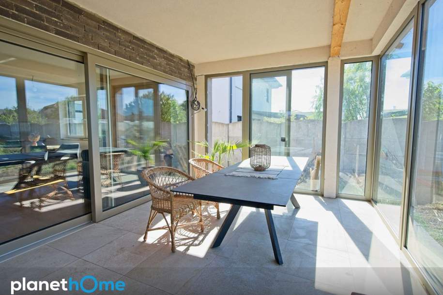 Neuwertiger Bungalow in Frauenkirchen – mit beheiztem Wintergarten & Kamin, Haus-kauf, 7132 Neusiedl am See