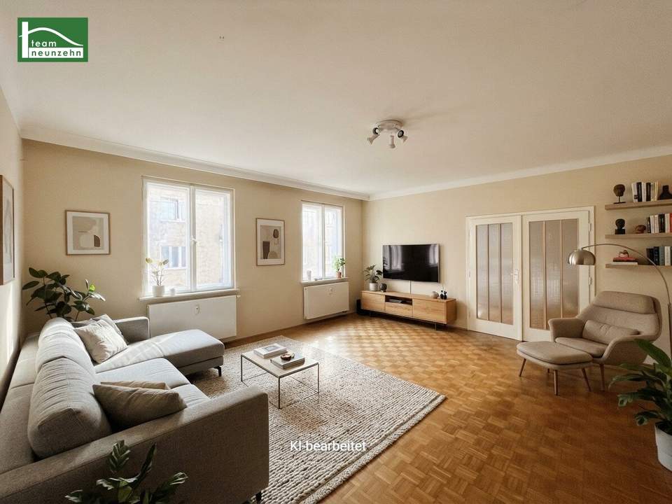 Großzügige 5-Zimmer-Wohnung mit viel Gestaltungspotenzial nahe dem Brunnenmarkt in Ottakring