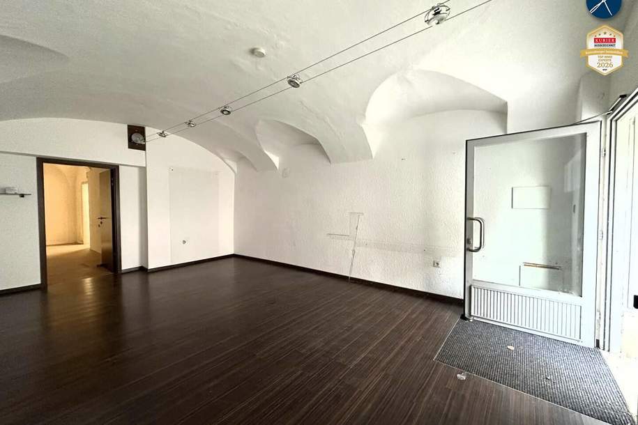 Zentrum: Günstiges Geschäft / Büro / Werkstatt / Lager in neuer Begegnungszone, Gewerbeobjekt-miete, 728,00,€, 3500 Krems an der Donau(Stadt)