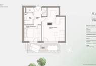 2-Zimmer Gartenwohnung - Ideal für Singles & Paare – kompakt, modern, komfortabel - W3