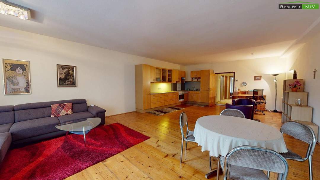 Großzügige Mietwohnung mit ca. 83,5 m² ++ JUDENBURG ++ inkl. 27,4 m² Terrasse, saniertem Bad und Aufzug
