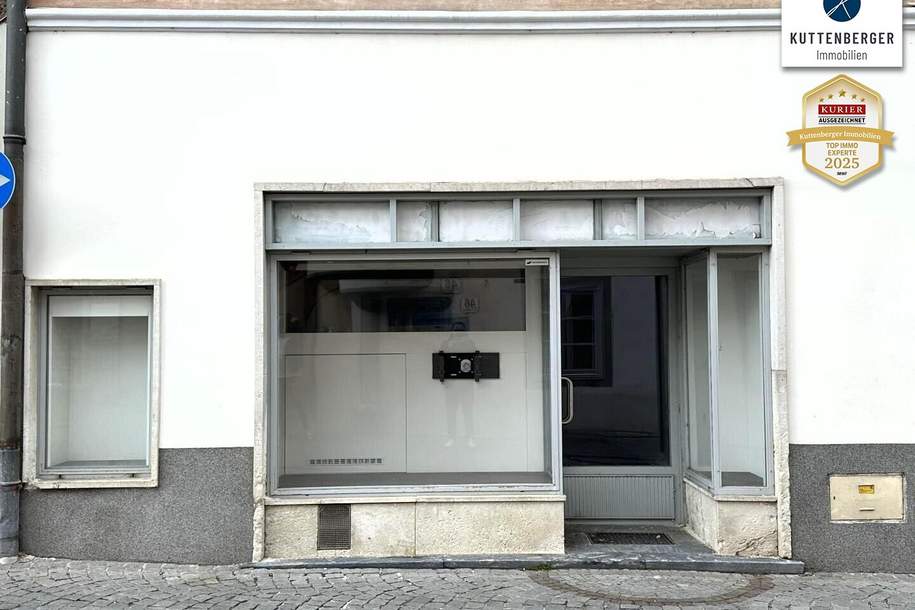 Zentrum: Geschäft / Büro / Werkstatt / Lager in neuer Begegnungszone, Gewerbeobjekt-miete, 728,00,€, 3500 Krems an der Donau(Stadt)