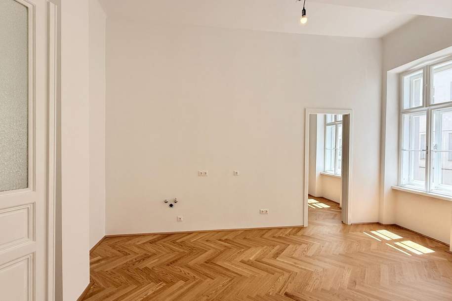 Charmante und sonnige Altbauwohnung-urbanes Wohnen am Augarten, Wohnung-kauf, 390.000,€, 1020 Wien 2., Leopoldstadt