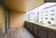 | MARCHFELDKANAL | MIT LOGGIA | 1.OG | SCHICKE WOHNUNG IM PASSIVHAUS | ABSOLUTE RUHELAGE