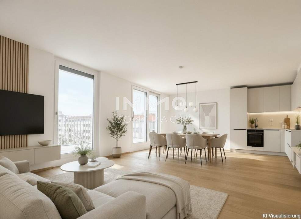 Premium-Anlageobjekt: Exklusiver 4-Zimmer-Erstbezug mit Terrasse und Klimaanlage