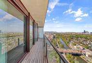 TRIIIPLE - Exklusive 4-Zimmerwohnung mit Weitblick im 21. Stockwerk