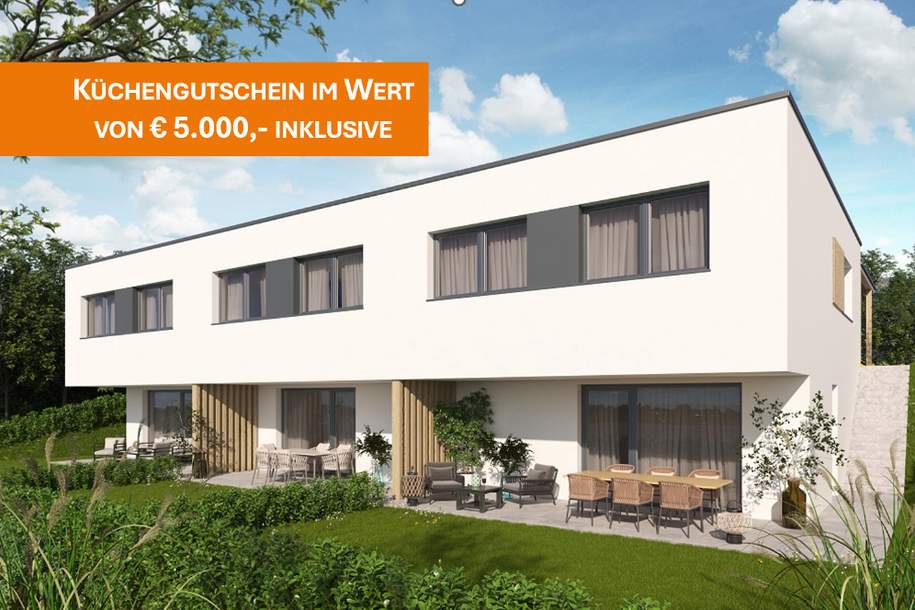NEUBAU - Modernes Reihenhaus in attraktiver Lage in Eggelsberg - Provisionsfrei, Haus-kauf, 476.000,€, 5142 Braunau am Inn