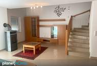 Doppelhaushälfte (Bild rechte Seite) mit Garten zu mieten