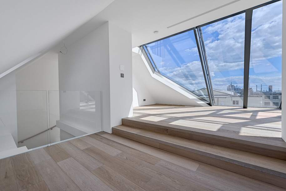 Ein Meisterwerk aus Licht, Raum und Design: Penthouse - Luxury & Lifestyle in the Heart of Vienna: Wassergasse, Wohnung-kauf, 1.996.000,€, 1030 Wien 3., Landstraße