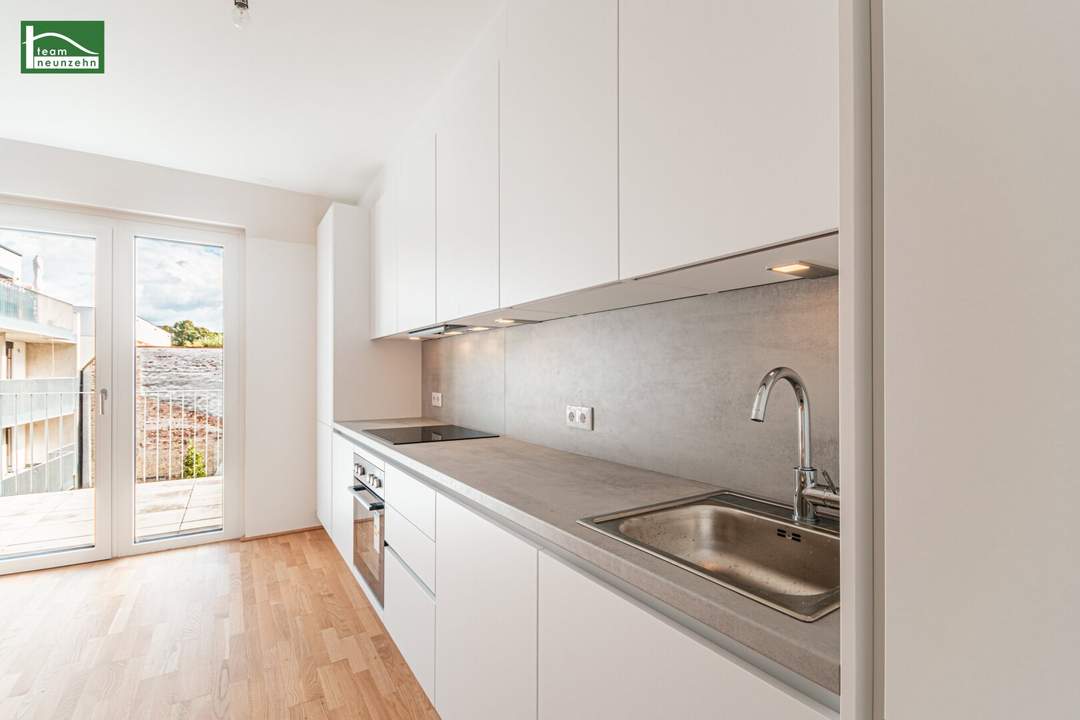 Nachhaltig investiert! Neubau-Erstbezug in sehr guter Lage des 14. Bezirks. Gute Anbindung. Gute Vermietbarkeit. Küchen bereits inkludiert!