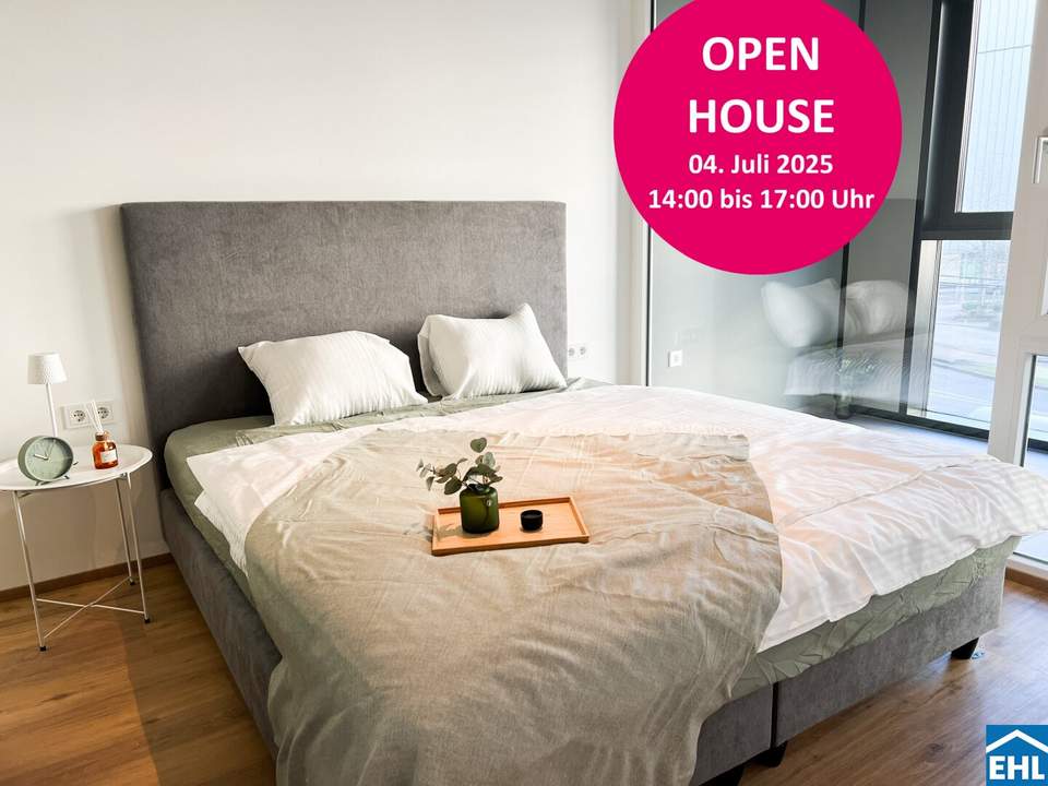 OPEN HOUSE AM FREITAG 04.07 von 14.00 Uhr bis 17.00 Uhr – Bulgariplatz 11 OHNE VORANMELDUNG