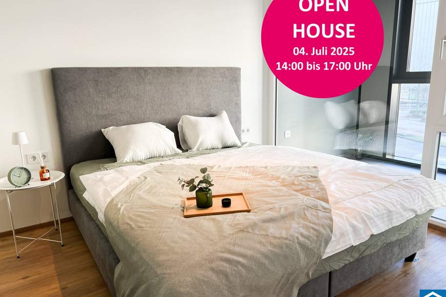 OPEN HOUSE AM FREITAG 04.07 von 14.00 Uhr bis 17.00 Uhr – Bulgariplatz 11 OHNE VORANMELDUNG, Wohnung-miete, 670,00,€, 4020 Linz(Stadt)