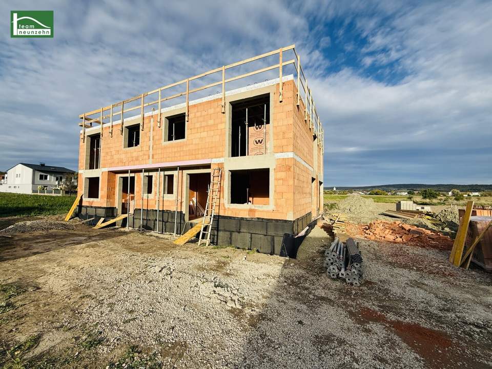Modernes Doppelhaus in Tresdorf, 5 Zimmer, Garten, Terrasse, Erstbezug, 549.000 €