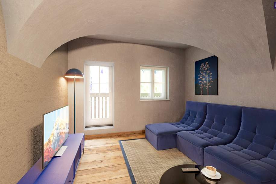 ERSTBEZUG! Kernsanierte Festspielwohnung mit Balkon in bester Lage! Ihr perfektes Stadtjuwel!, Wohnung-kauf, 890.000,€, 5020 Salzburg(Stadt)
