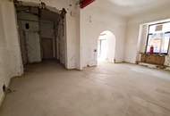 GESCHÄFTSLOKAL, BÜRO ODER LAGER, 77 m2 Altbau im Edelrohbau, 3 Zimmer, Nebenräume, Große Mohrengasse