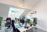 Stylisches Maisonette - Büro mit atemberaubender Dachterrasse nahe Naschmarkt! Garagen verfügbar!