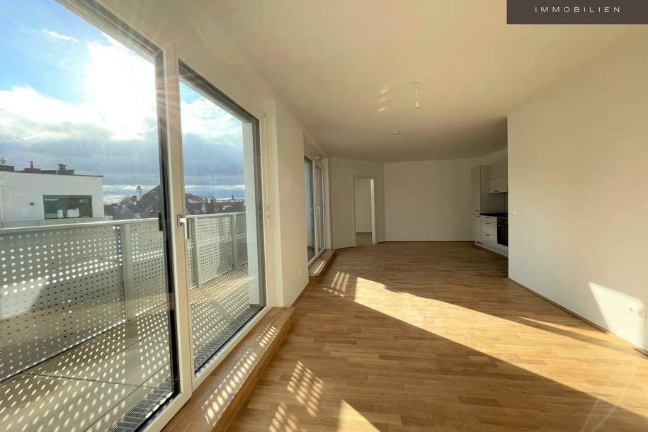 3 ZIMMER | DACHGESCHOSS | IM HERZEN DER STADT | 2 BÄDER | TERRASSE | KARMELITERHOF | AB JUNI, Wohnung-miete, 1.126,89,€, 3100 Sankt Pölten(Stadt)