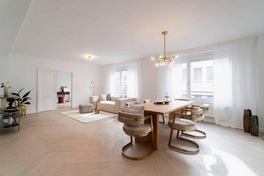 Stephansdom um die Ecke. Komplett saniert / nagelneu. 3-4 Zimmer Wohnung., Wohnung-kauf, 1.748.000,€, 1010 Wien 1., Innere Stadt