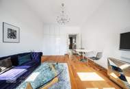 Lichtdurchflutet &amp; elegant: möblierte 2-Zimmer-Wohnung in Bestlage nahe AKH