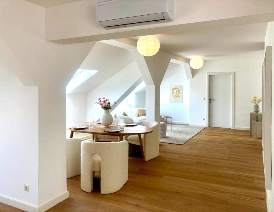 Dachgeschossjuwel mit Terrasse in Bestlage in 1030 Wien – Erstbezug nach Sanierung
