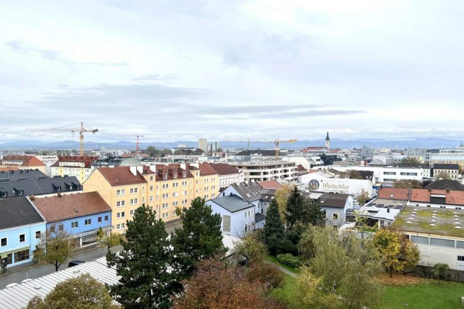 Mietwohnung mit tollem Ausblick, Nähe Krankenhaus und Bahnhof, Wohnung-miete, 690,00,€, 3100 Sankt Pölten(Stadt)