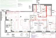 BESSER als in NYC beim Central Park! UNVERBAUBARER WEITBLICK über PRATER und DONAU vom 25. Stock! Eckwohnung mit Traumterrassen und Wintergarten!