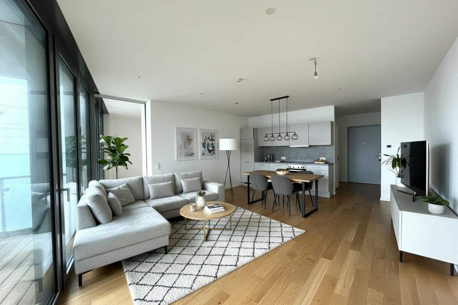 PARKAPARTMENTS BELVEDERE! Moderne 2-Zimmer Wohnung mit Balkon!, Wohnung-miete, 1.306,62,€, 1100 Wien 10., Favoriten