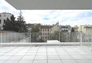 1180! TERRASSENTRAUM im ERSTBEZUG! 3-Zimmer Wohnung mit grosser Terrasse und Tiefgaragenplatz!
