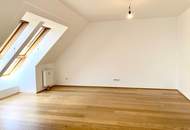 Sonnige 3-Zimmer DG-Wohnung mit Terrasse und inkl. Tiefgaragenstellplatz nahe U6/Burggasse!