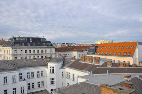Wohnen über den Dächern Wiens – Dachterrassen-Maisonette mit Charakter (inkl. Heizkosten), Wohnung-miete, 2.267,03,€, 1070 Wien 7., Neubau