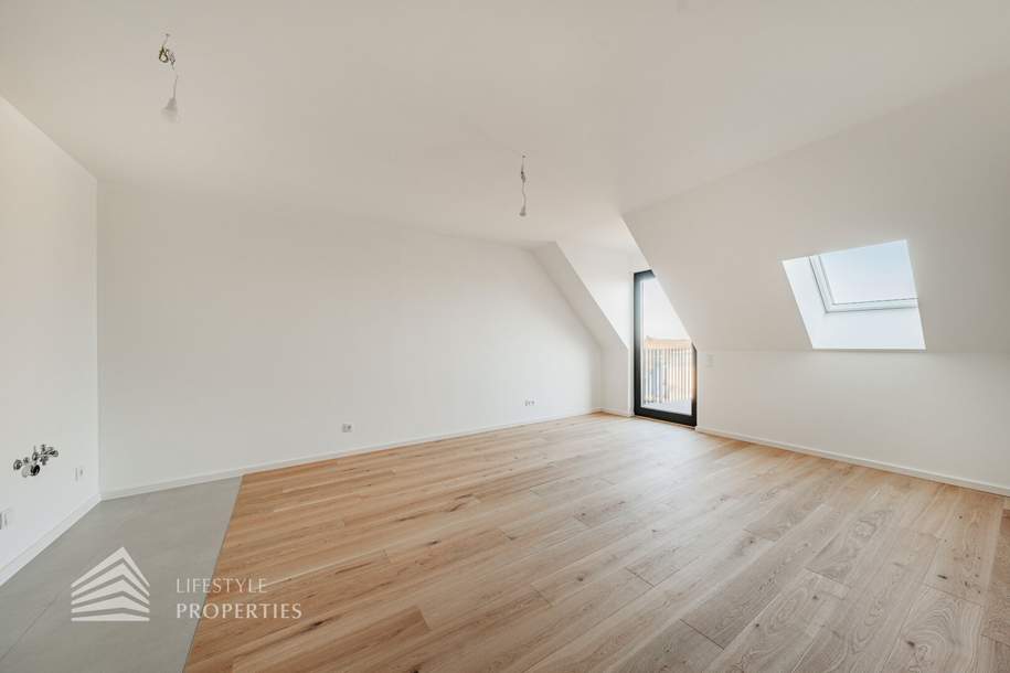 Erstbezug! 2-Zimmer Wohnung mit Balkon, Nähe Bahnhof Stammersdorf, Wohnung-kauf, 277.000,€, 1210 Wien 21., Floridsdorf