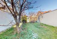 Althaus und Garten mit Perspektive