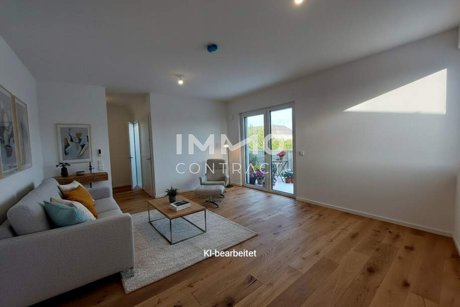 Residence Kolbe: elegante DG-Wohnung mit hübscher Terrasse im Erstbezug, Wohnung-kauf, 307.000,€, 1230 Wien 23., Liesing