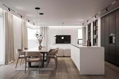 AKTIONSPREIS! Exklusive Doppelhaushälften inkl. Terrasse/Garten + Balkon! TRAUMAUSBLICK auf Burg Liechtenstein! SCHLÜSSELFERTIG!, Haus-kauf, 975.000,€, 2344 Mödling