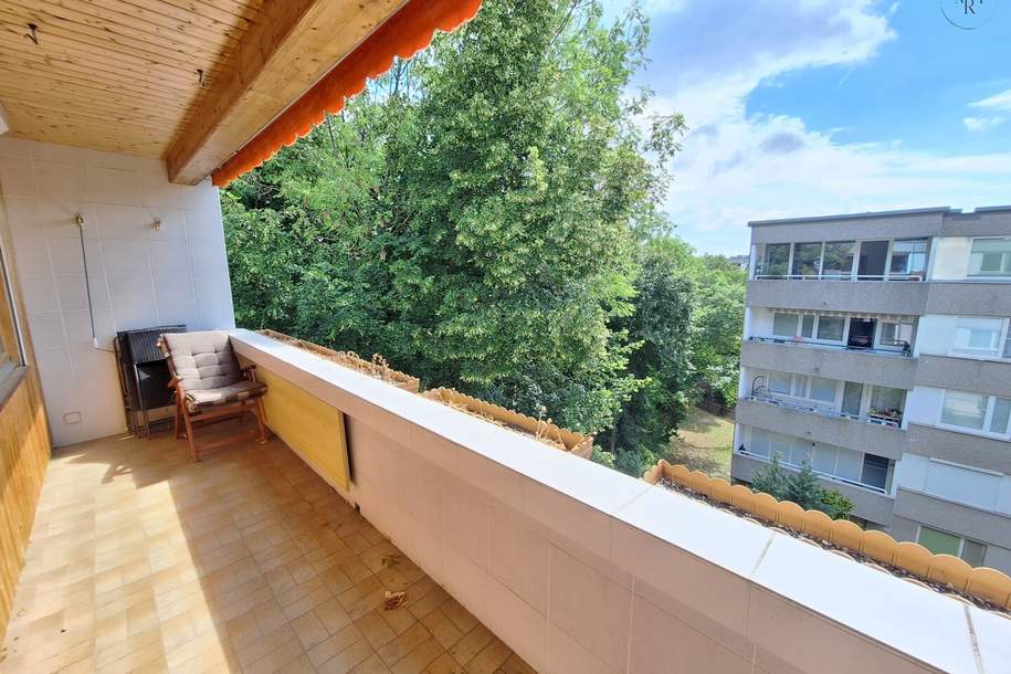 Charmante 3- Zimmer Wohnung mit Loggia und Blick ins Grüne, Wohnung-miete, 895,00,€, 2540 Baden