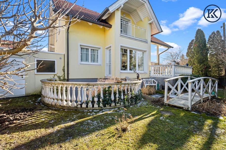 Ihr neues Zuhause in ruhiger Lage des 22. Bezirks – Einfamilienhaus mit Garten nahe Mühlwasser!, Haus-kauf, 1.100.000,€, 1220 Wien 22., Donaustadt