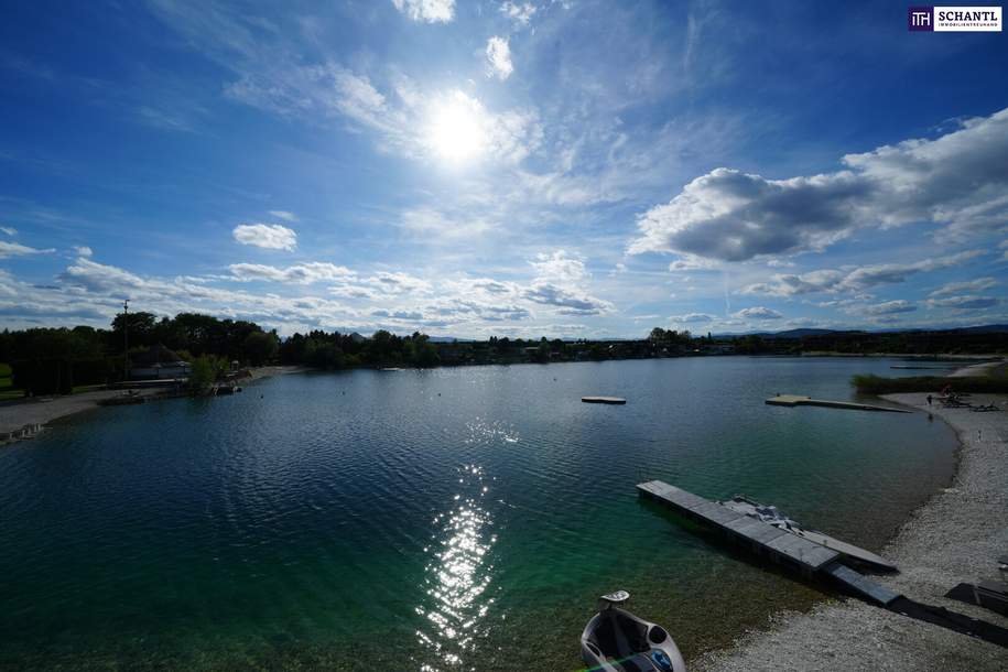 WOHNEN AM WASSER - COPACABANA BEI GRAZ! Ihr TRAUM-ZUHAUSE mit Sauna am Wasser! Strandhaus inklusive! Lassen Sie sich diese Gelegenheit nicht entgehen!, Wohnung-kauf, 746.000,€, 8401 Graz-Umgebung